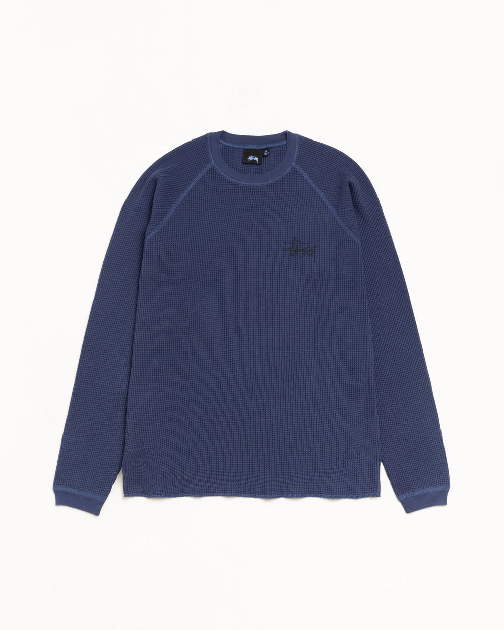 Basic Stüssy Thermal Knit in Navy | product-card-slider