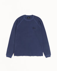 Basic Stüssy Thermal Knit in Navy | product-card-slider