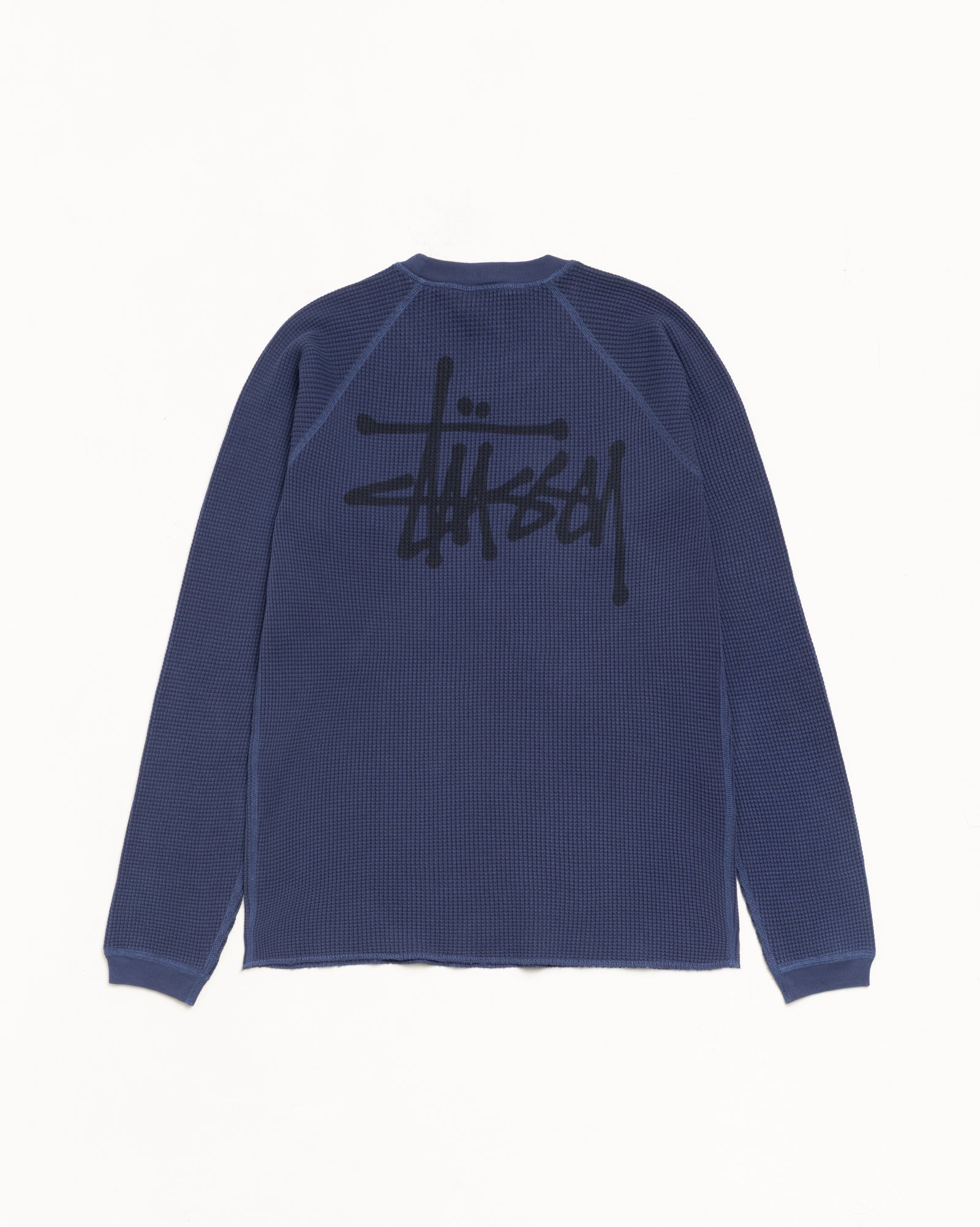 Raglan Thermal Basic Stock Unisex Long Sleeve In Navy | hero:main:collection:button-ups,basic-tops,jerseys,new-arrivals,shirts,tops-shirts,all,tees,outerwear,denim,knits,accessories,sunglasses,hoodies,thermals,sweats,mens-hoodies-sweatshirts,shorts,pants,bottoms,crew-sweats,zip-ups,swim,sweatpants, | product-card-slider