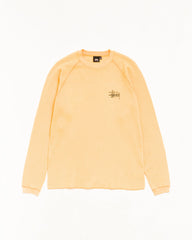 Basic Stüssy Thermal unisex raglan long sleeve in orange | product-card-slider