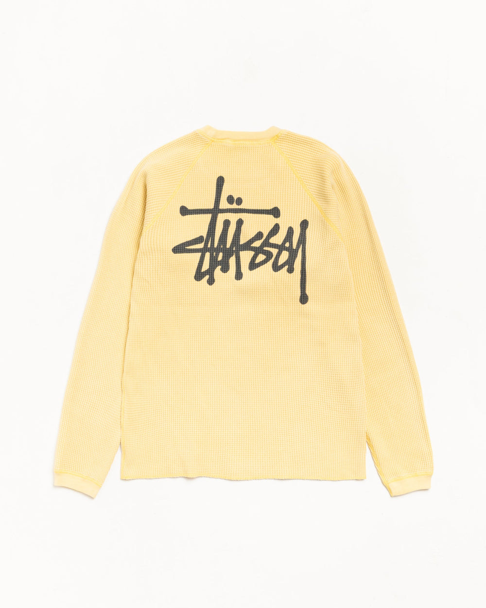Raglan Thermal Basic Stock Mens Long Sleeve In Pale Yellow | hero:main:collection:button-ups,basic-tops,jerseys,new-arrivals,shirts,tops-shirts,all,tees,outerwear,denim,knits,accessories,sunglasses,hoodies,thermals,sweats,mens-hoodies-sweatshirts,shorts,pants,bottoms,crew-sweats,zip-ups,swim,sweatpants, | product-card-slider