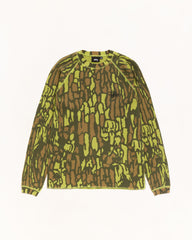 Raglan Thermal Basic Stock Unisex Long Sleeve In Tree Bark Camo | product-card-slider