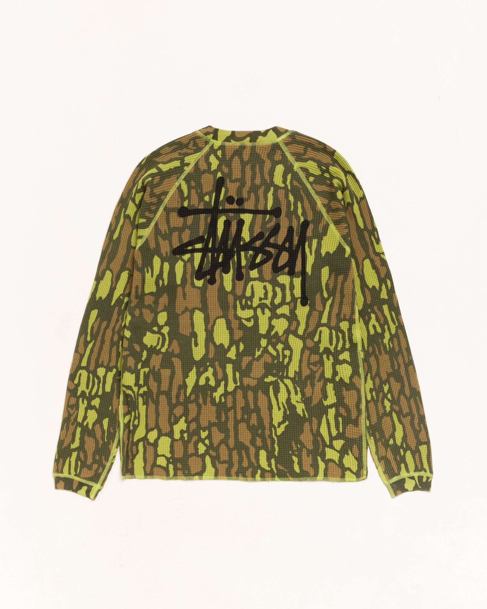Raglan Thermal Basic Stock Unisex Long Sleeve In Tree Bark Camo | hero:main:collection:new-arrivals,shirts,tops-shirts,all,tees,outerwear,denim,knits,accessories,sunglasses,hoodies,sweats,mens-hoodies-sweatshirts,shorts,pants,bottoms,crew-sweats,zip-ups,swim,sweatpants,graphics,lazy-tees,swim,basic-9twenty,button-ups,shorts,cargos,denim-jeans,bottoms,bags,belts,wearables,gear,footwear,button-ups,basic-tops,jerseys,big-ol,classics,thermals,jackets,all, | product-card-slider