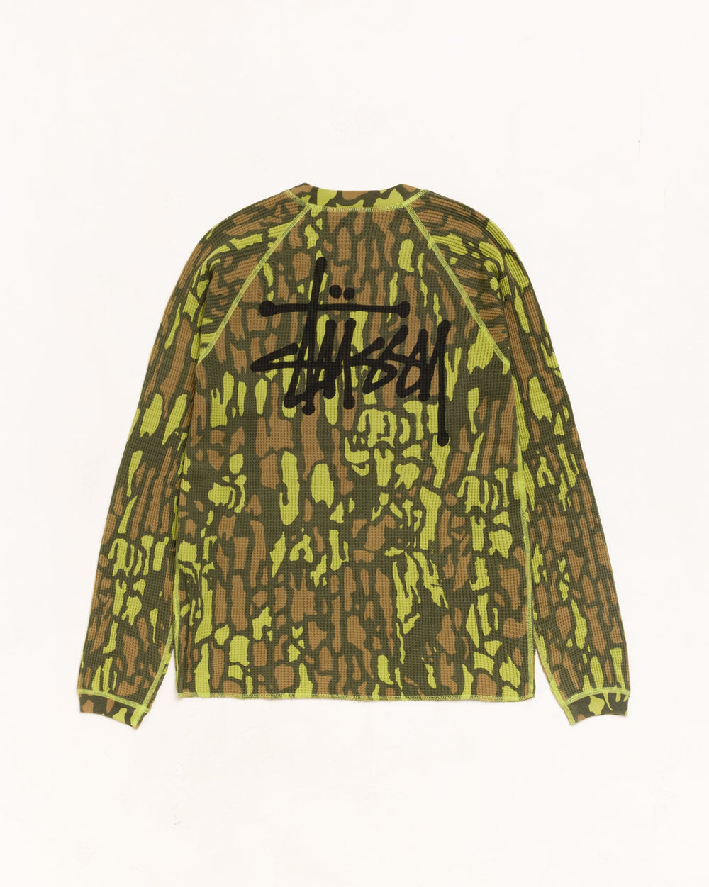 Raglan Thermal Basic Stock Unisex Long Sleeve In Tree Bark Camo | hero:main:collection:new-arrivals,shirts,tops-shirts,all,tees,outerwear,denim,knits,accessories,sunglasses,hoodies,sweats,mens-hoodies-sweatshirts,shorts,pants,bottoms,crew-sweats,zip-ups,swim,sweatpants,graphics,lazy-tees,swim,basic-9twenty,button-ups,shorts,cargos,denim-jeans,bottoms,bags,belts,wearables,gear,footwear,button-ups,basic-tops,jerseys,big-ol,classics,thermals,jackets,all, | product-card-slider