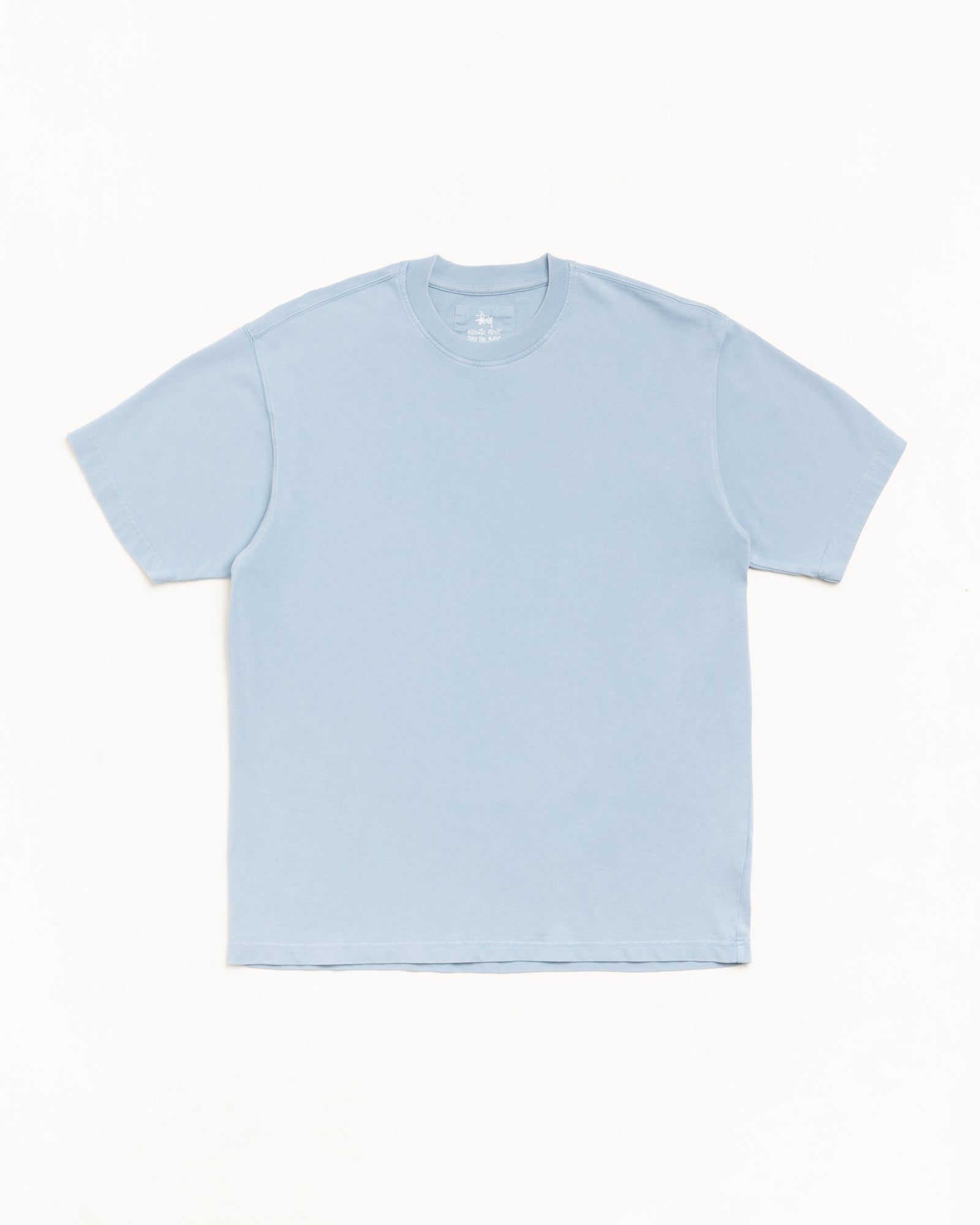 Garment Dyed SS Tee Short Sleeve Tee in Dust Blue | hero:main:collection:button-ups,basic-tops,jerseys,new-arrivals,new-test,spring-summer-collection,shirts,tops-shirts,all,tees,outerwear,denim,knits,accessories,sunglasses,hoodies,sweats,mens-hoodies-sweatshirts,shorts,pants,bottoms,crew-sweats,zip-ups,swim,sweatpants, | product-card-slider