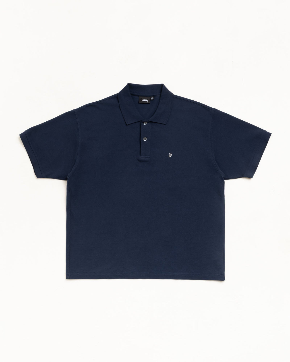 Classic Pique Polo unisex short sleeve in navy | hero:main:collection:new-arrivals,shirts,tops-shirts,all,tees,outerwear,denim,knits,accessories,sunglasses,hoodies,sweats,mens-hoodies-sweatshirts,shorts,pants,bottoms,crew-sweats,zip-ups,swim,sweatpants,graphics,lazy-tees,mens-swim,womens-swim,swim,basic-9twenty,button-ups,jerseys,thermals,shorts,trunks,cargos,denim-jeans,bottoms,bags,belts,wearables,gear,footwear,button-ups,basic-tops,jerseys, | product-card-slider
