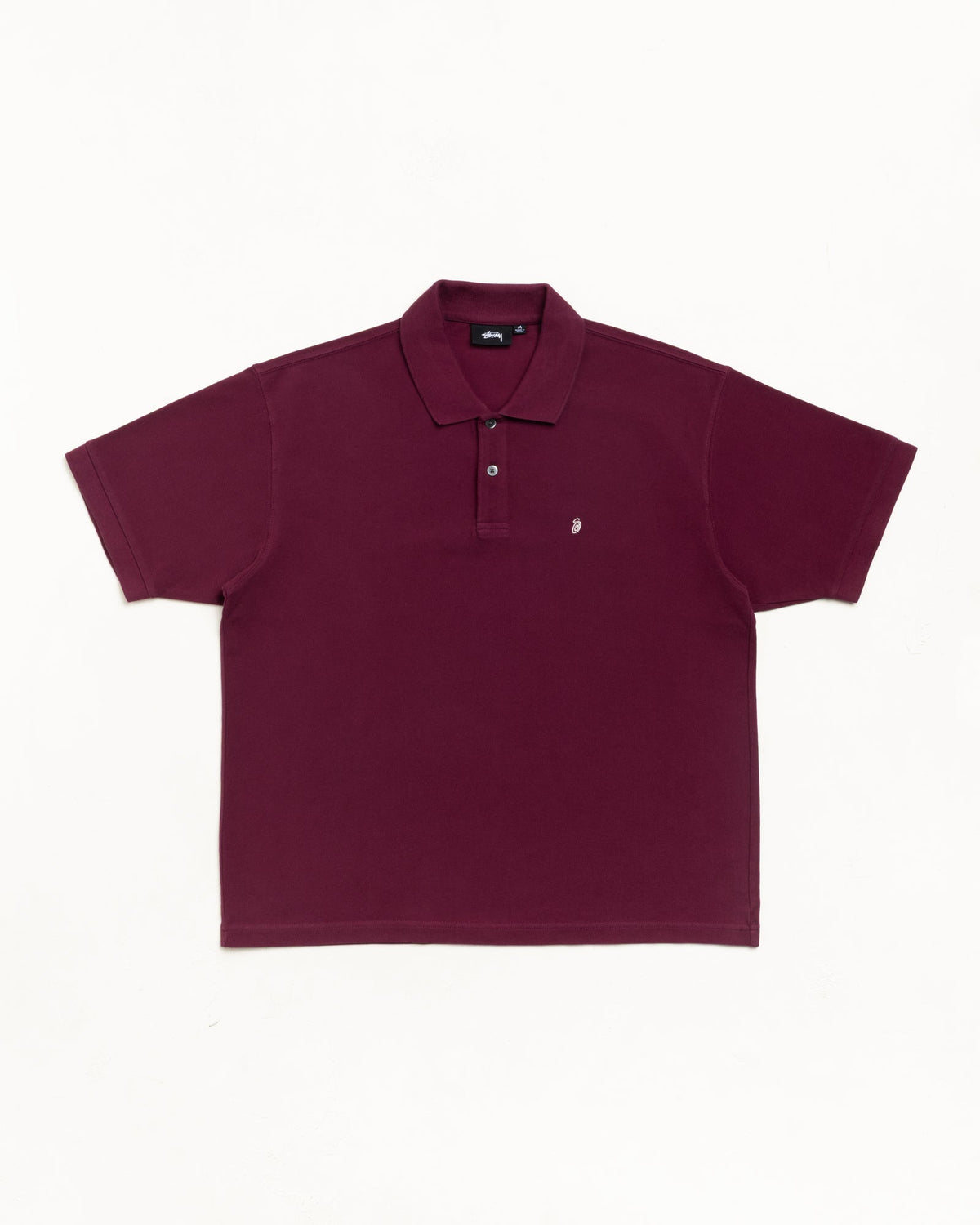Classic Pique Polo Unisex Short Sleeve in Plum | hero:main:collection:button-ups,basic-tops,jerseys,new-arrivals,shirts,tops-shirts,all,tees,outerwear,denim,knits,accessories,sunglasses,hoodies,sweats,mens-hoodies-sweatshirts,shorts,pants,bottoms,crew-sweats,zip-ups,swim,sweatpants, | product-card-slider
