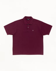 Classic Pique Polo Unisex Short Sleeve in Plum | hero:main:collection:button-ups,basic-tops,jerseys,new-arrivals,shirts,tops-shirts,all,tees,outerwear,denim,knits,accessories,sunglasses,hoodies,sweats,mens-hoodies-sweatshirts,shorts,pants,bottoms,crew-sweats,zip-ups,swim,sweatpants, | product-card-slider