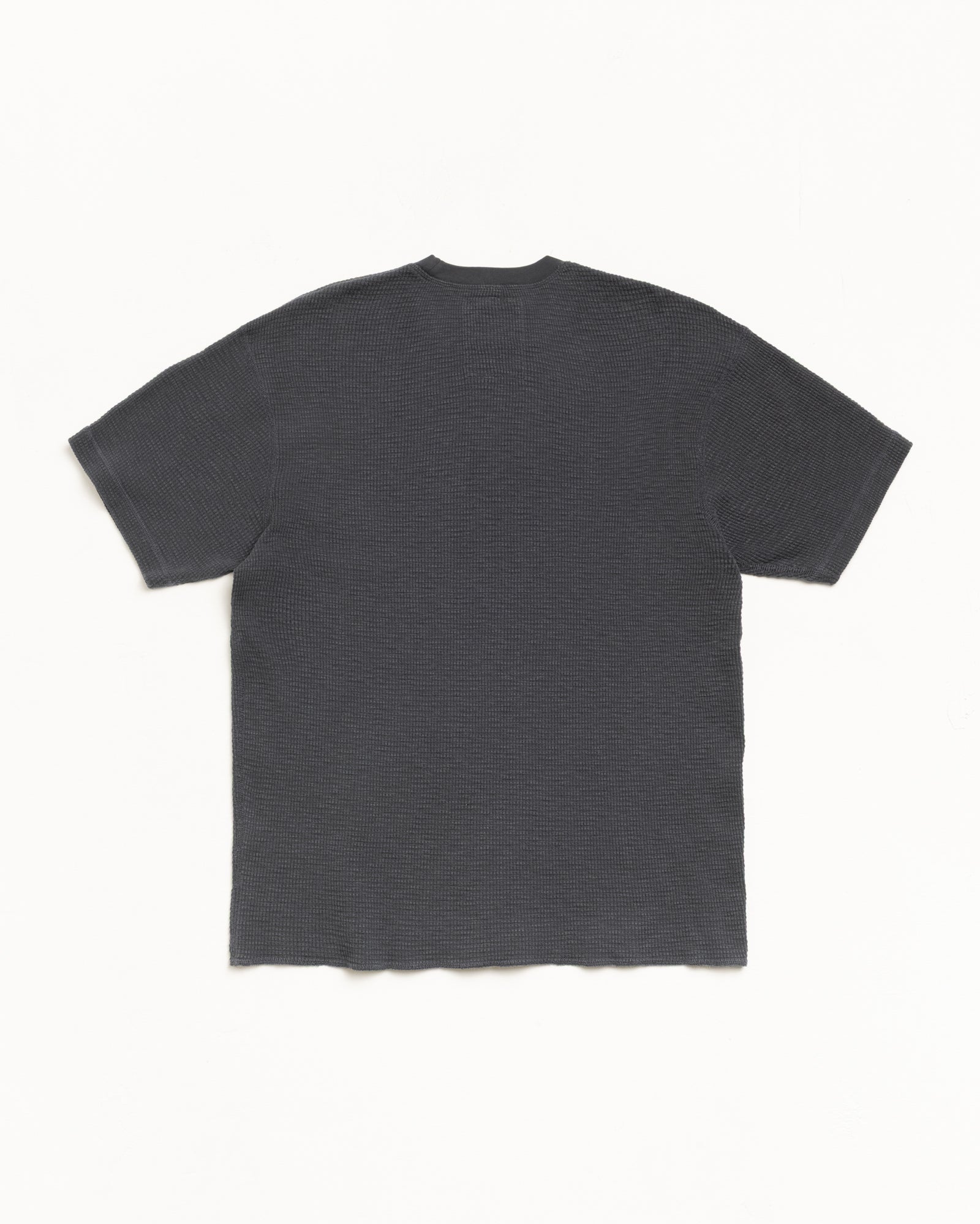 Pigment Dyed SS Thermal Tee in Faded Black | product-card-slider