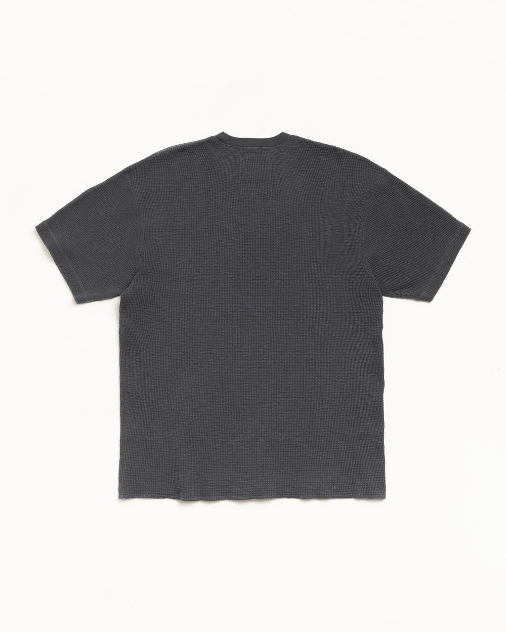 Pigment Dyed SS Thermal Tee in Faded Black | product-card-slider