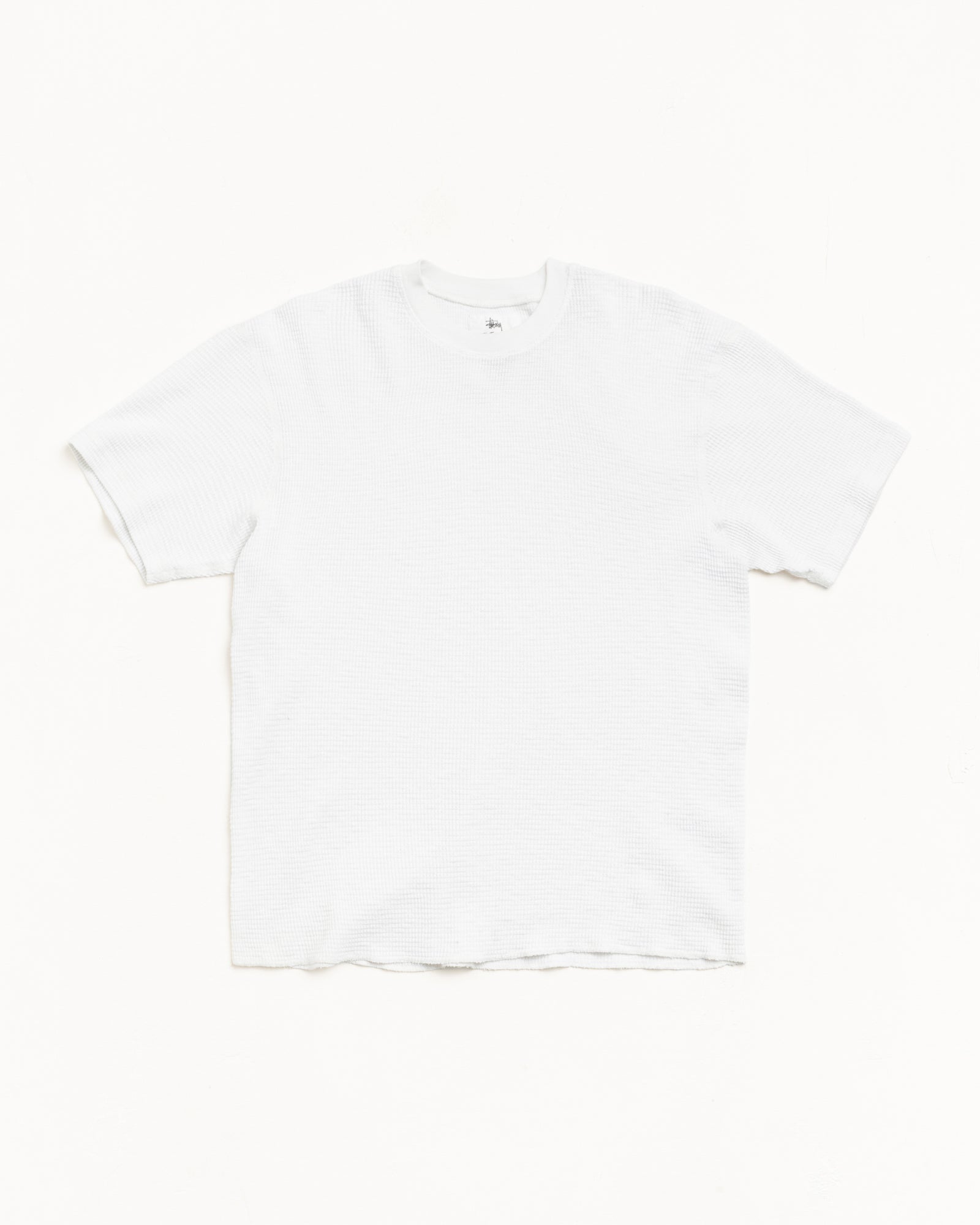 Pigment Dyed SS Thermal unisex short-sleeve T-shirt in White | hero:main:collection:new-arrivals,shirts,tops-shirts,all,tees,outerwear,denim,knits,accessories,sunglasses,hoodies,sweats,mens-hoodies-sweatshirts,shorts,pants,bottoms,crew-sweats,zip-ups,swim,sweatpants,graphics,lazy-tees,mens-swim,womens-swim,swim,basic-9twenty,button-ups,jerseys,thermals,shorts,trunks,cargos,denim-jeans,bottoms,bags,belts,wearables,gear,footwear,button-ups,basic-tops,jerseys, | product-card-slider
