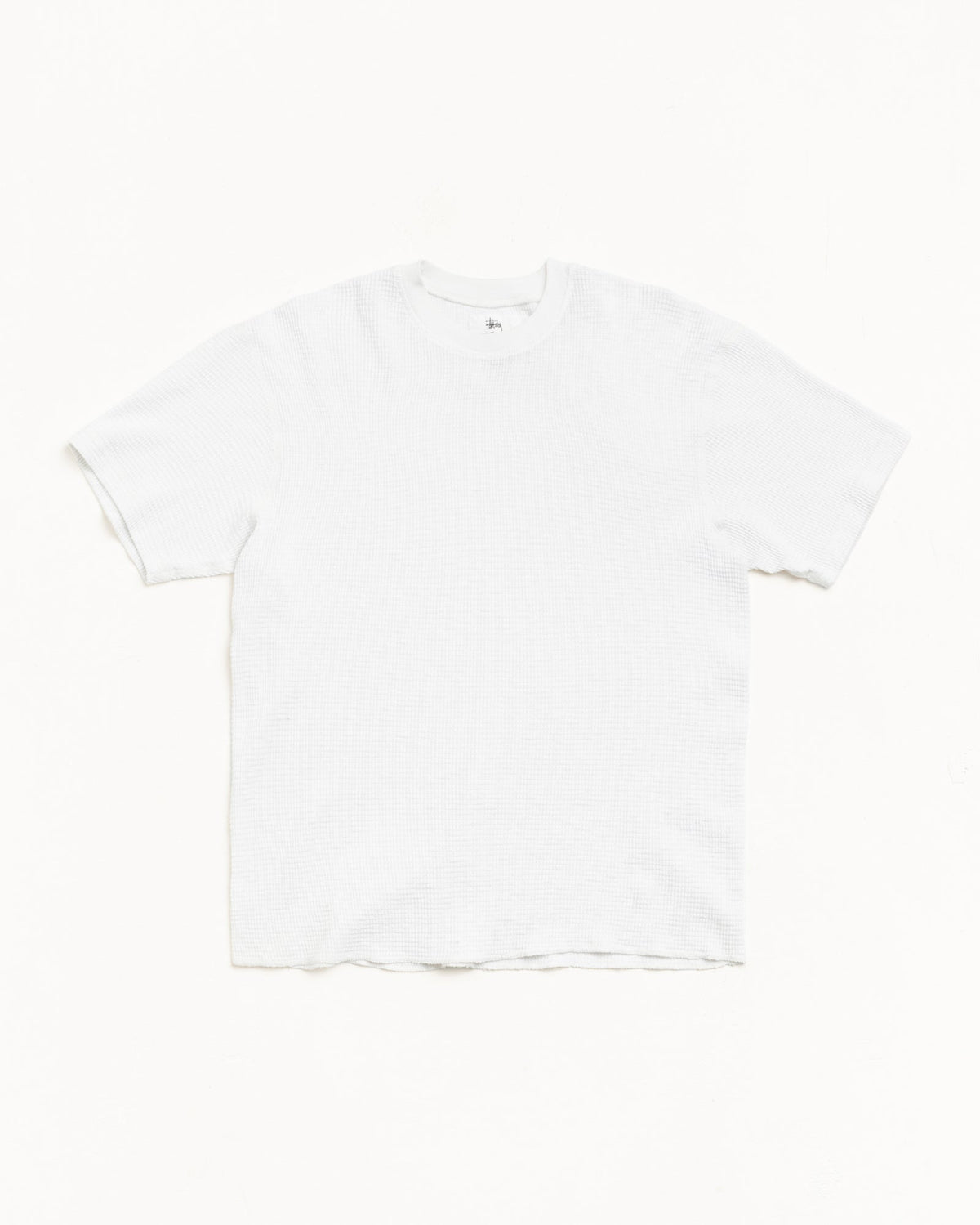Pigment Dyed SS Thermal unisex short-sleeve T-shirt in White | hero:main:collection:new-arrivals,shirts,tops-shirts,all,tees,outerwear,denim,knits,accessories,sunglasses,hoodies,sweats,mens-hoodies-sweatshirts,shorts,pants,bottoms,crew-sweats,zip-ups,swim,sweatpants,graphics,lazy-tees,mens-swim,womens-swim,swim,basic-9twenty,button-ups,jerseys,thermals,shorts,trunks,cargos,denim-jeans,bottoms,bags,belts,wearables,gear,footwear,button-ups,basic-tops,jerseys, | product-card-slider