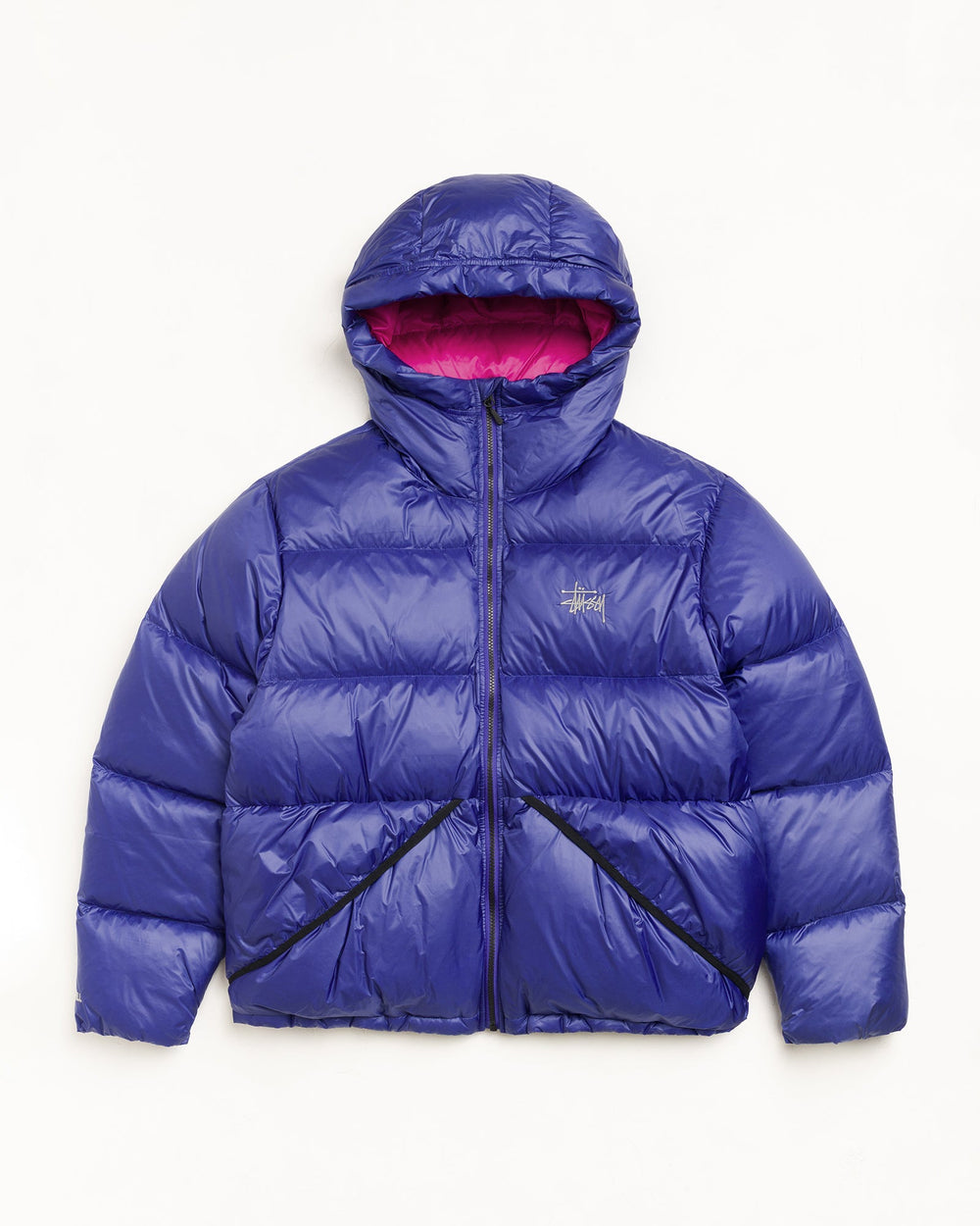 Micro Ripstop Down Parka Unisex Long Sleeve In Blue | hero:main:collection:new-arrivals,shirts,tops-shirts,all,tees,outerwear,denim,knits,accessories,sunglasses,hoodies,sweats,mens-hoodies-sweatshirts,shorts,pants,bottoms,crew-sweats,zip-ups,swim,sweatpants,graphics,lazy-tees,swim,basic-9twenty,button-ups,shorts,cargos,denim-jeans,bottoms,bags,belts,wearables,gear,footwear,button-ups,basic-tops,jerseys,big-ol,classics,slim,jackets,all, | product-card-slider