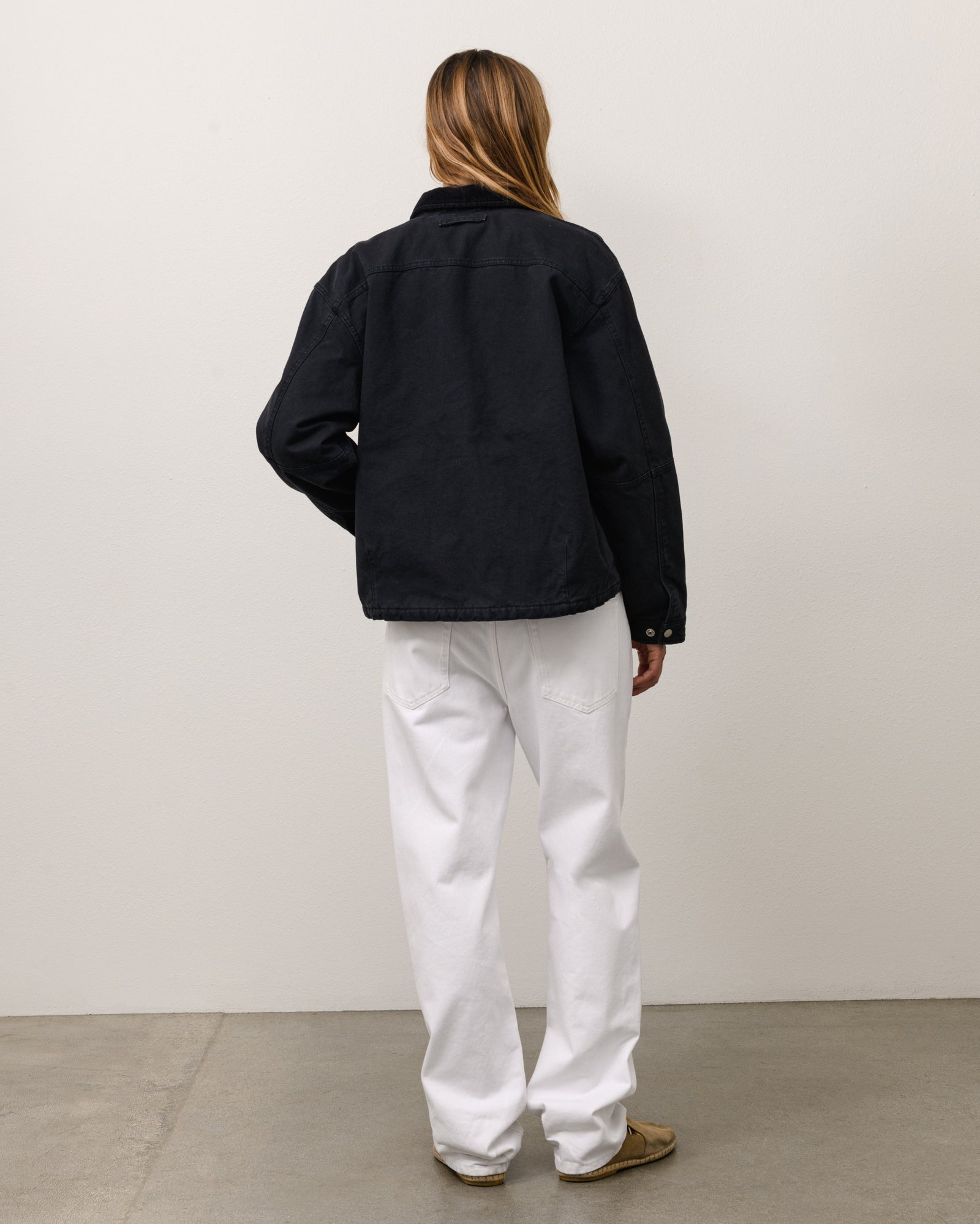 Workgear Jacket Unisex Long Sleeve In Black