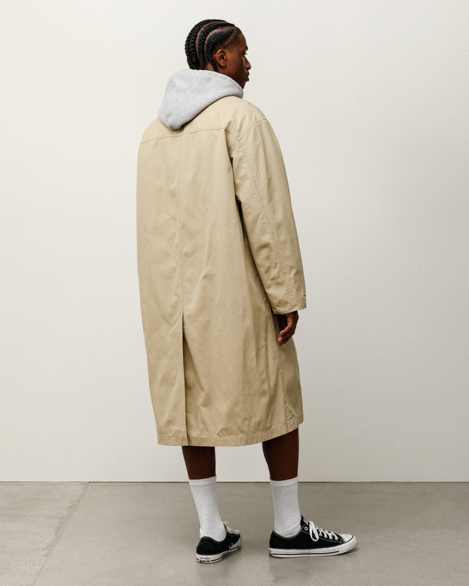 Duster Mens Long Sleeve In Khaki