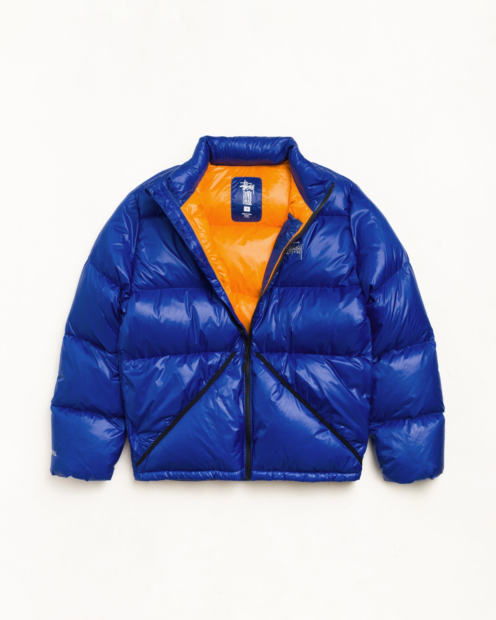 Micro Ripstop Down Mock Unisex Long Sleeve In Royal Blue | product-card-slider