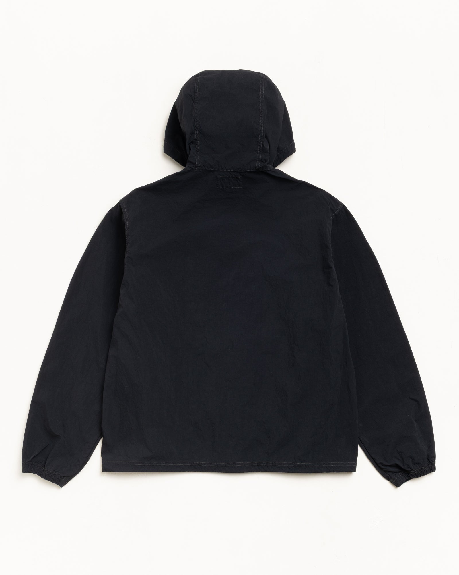 Lightweight Hooded Jacket Mens Long Sleeve In Black