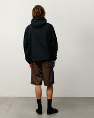 Lightweight Hooded Jacket Mens Long Sleeve In Black