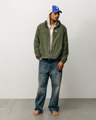 Lightweight Hooded Jacket Unisex Long Sleeve In Olive | product-card-slider