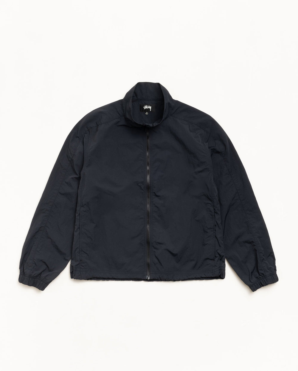 Lightweight Mock Jacket Mens Long Sleeve In Black | product-card-slider
