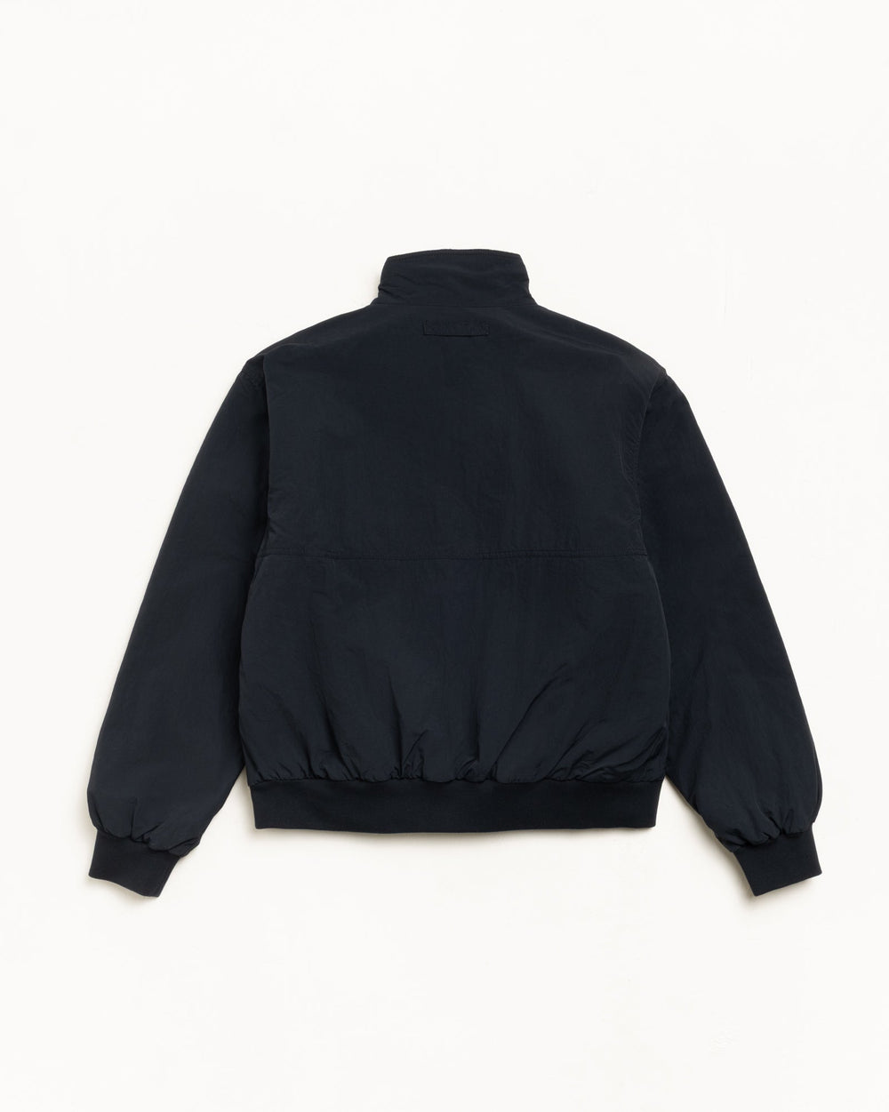 Polar Fleece Lined Jacket Unisex Long Sleeve In Black