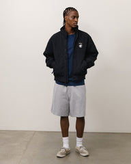 Polar Fleece Lined Jacket Unisex Long Sleeve In Black | product-card-slider