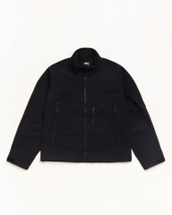 Soft Shell Jacket Unisex Long Sleeve In Black | hero:main:collection:new-arrivals,shirts,tops-shirts,all,tees,outerwear,denim,knits,accessories,sunglasses,hoodies,sweats,mens-hoodies-sweatshirts,shorts,pants,bottoms,crew-sweats,zip-ups,swim,sweatpants,graphics,lazy-tees,swim,basic-9twenty,button-ups,shorts,cargos,denim-jeans,bottoms,bags,belts,wearables,gear,footwear,button-ups,basic-tops,jerseys,big-ol,classics,slim,jackets,all, | product-card-slider