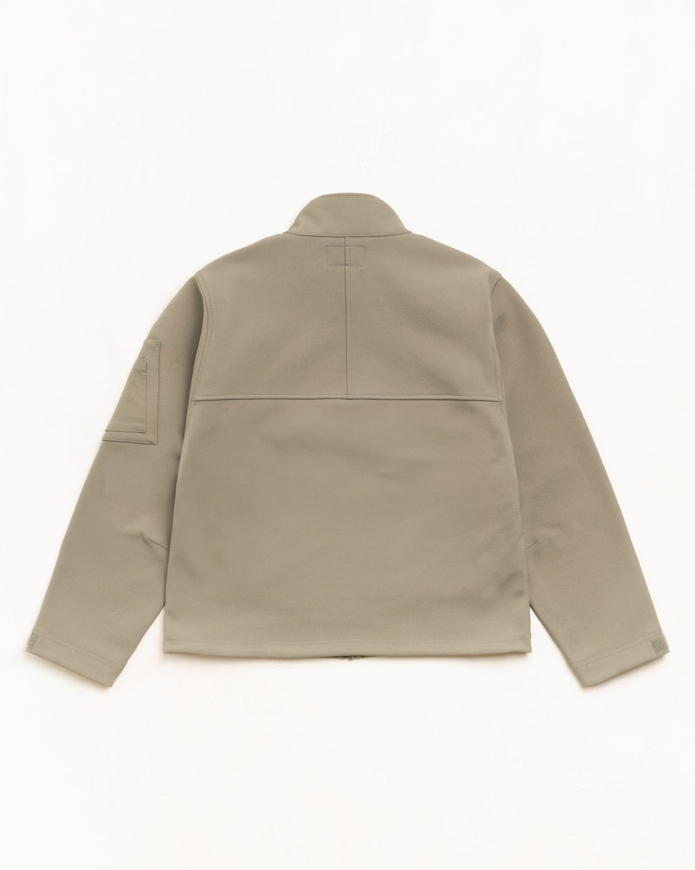 Soft Shell Jacket Unisex Long Sleeve In Moss Grey