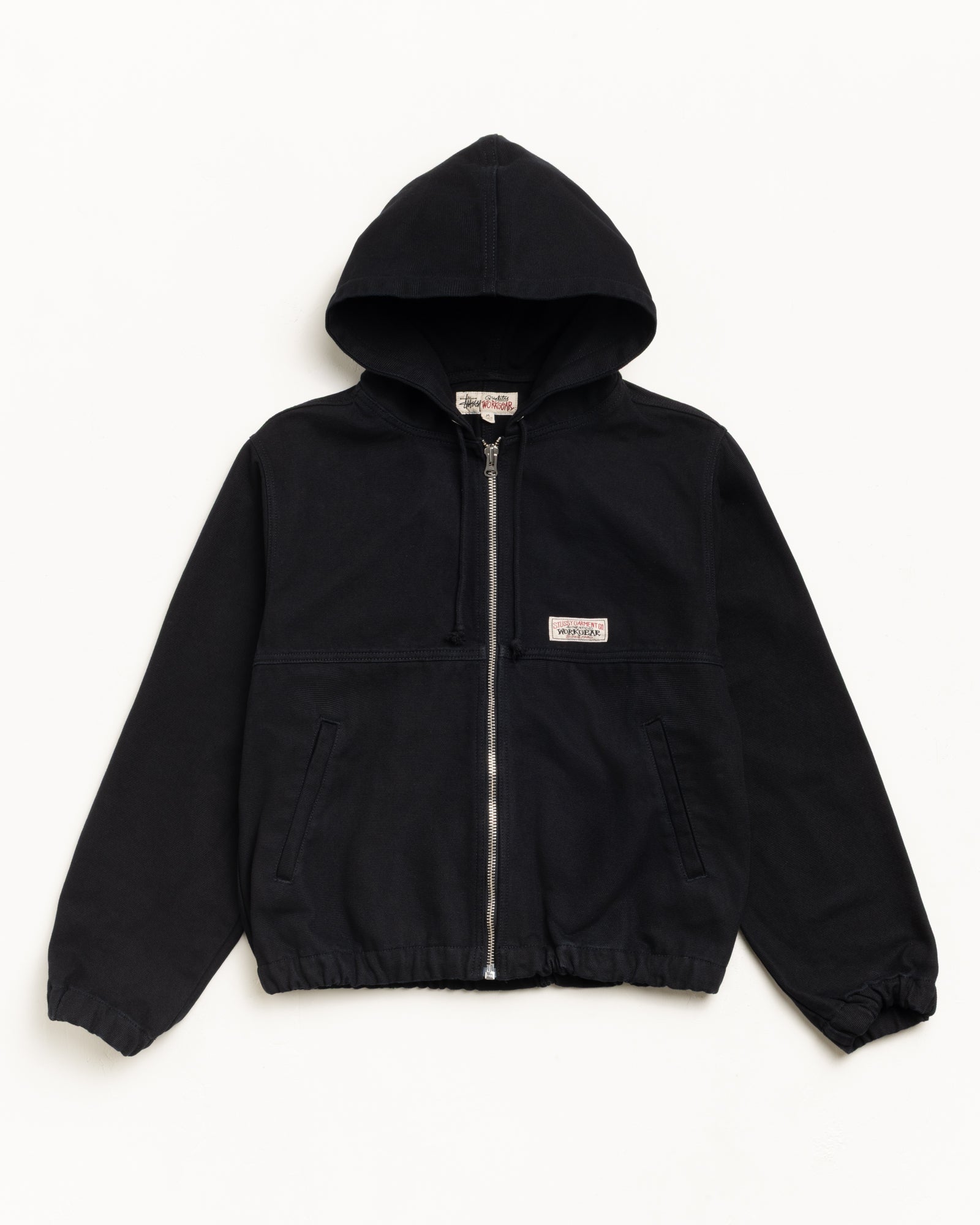 Work Jacket Unlined Canvas Mens Long Sleeve In Black | hero:main:collection:new-arrivals,shirts,tops-shirts,all,tees,outerwear,denim,knits,accessories,sunglasses,hoodies,sweats,mens-hoodies-sweatshirts,shorts,pants,bottoms | product-card-slider