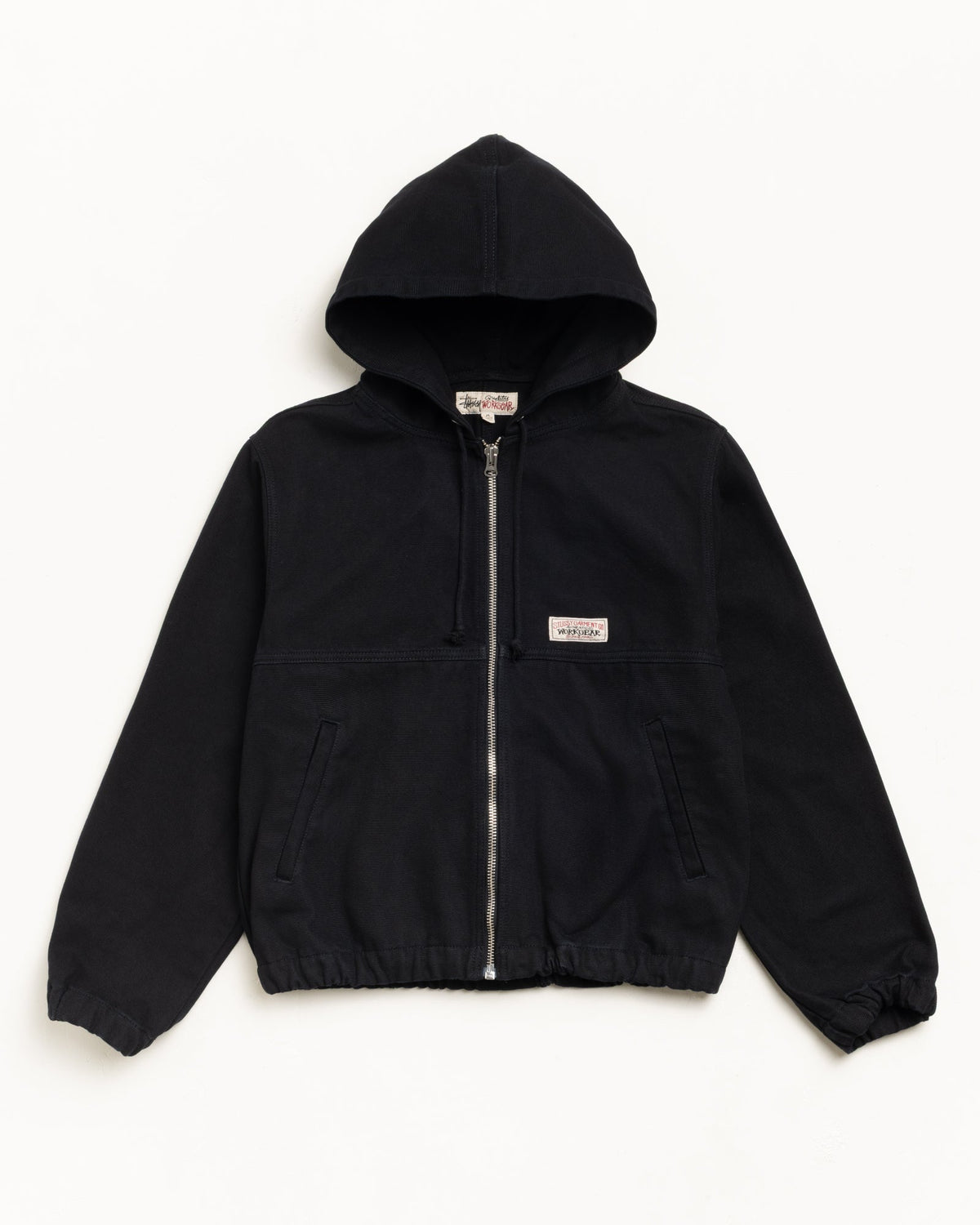 Work Jacket Unlined Canvas Mens Long Sleeve In Black | hero:main:collection:new-arrivals,shirts,tops-shirts,all,tees,outerwear,denim,knits,accessories,sunglasses,hoodies,sweats,mens-hoodies-sweatshirts,shorts,pants,bottoms | product-card-slider