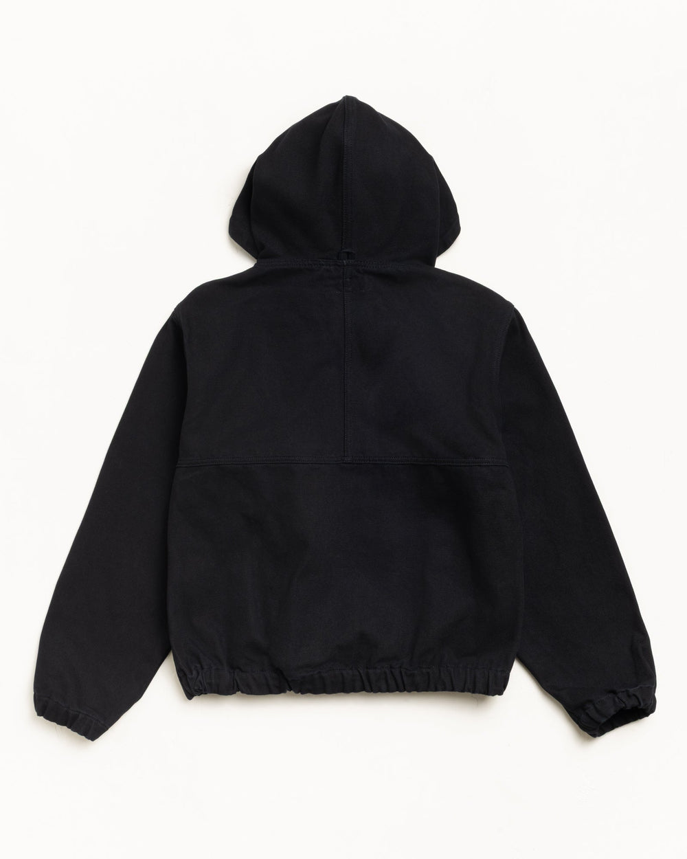 Work Jacket Unlined Canvas Mens Long Sleeve In Black
