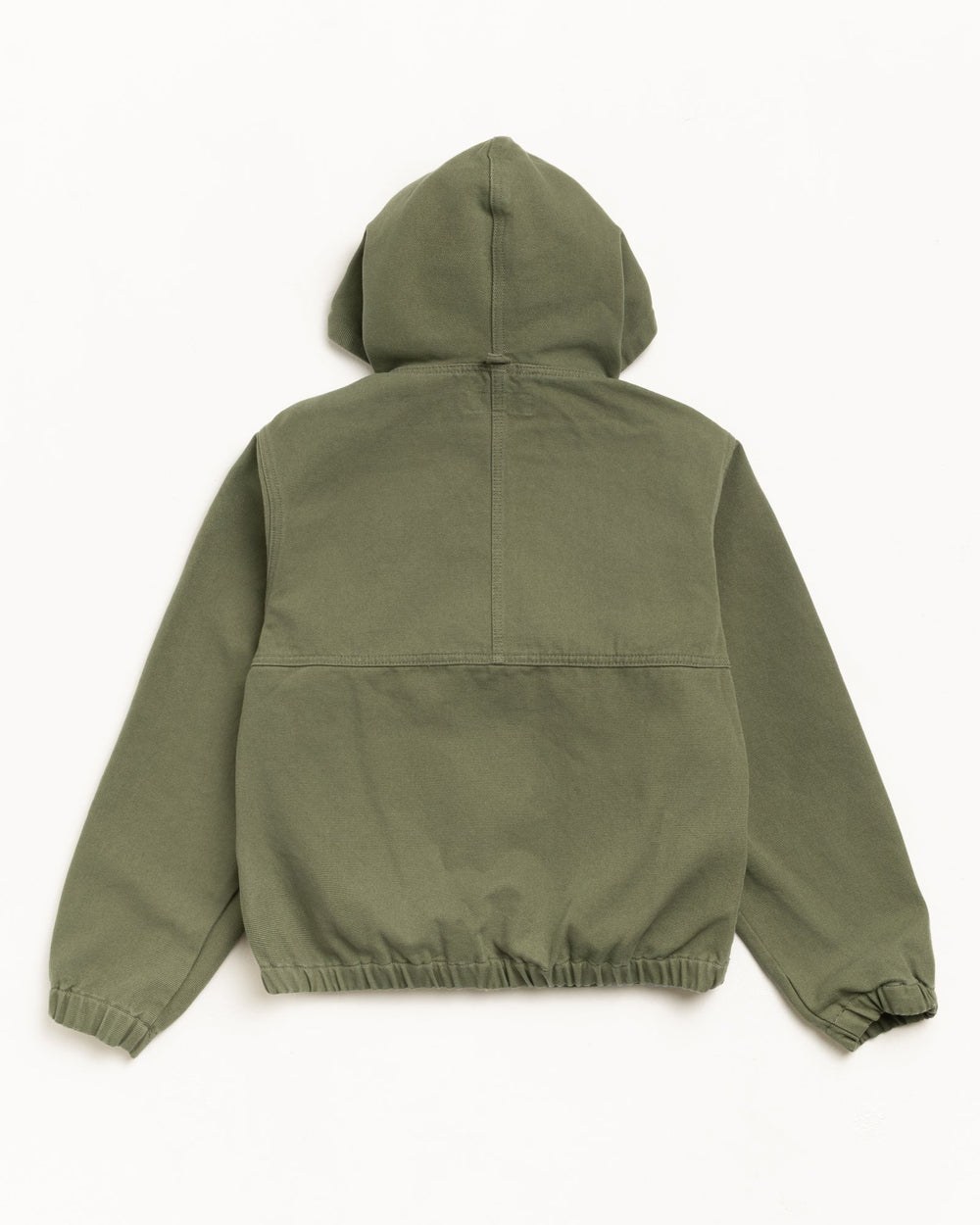 Work Jacket Unlined Canvas Mens Long Sleeve In Olive