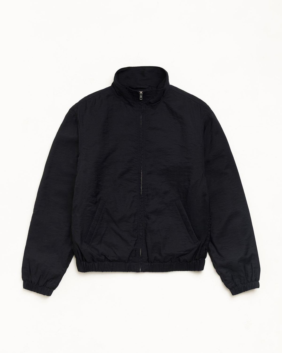 Swing Jacket Unisex Long Sleeve In Black | hero:main:collection:new-arrivals-3298660924,new-arrivals,shirts,tops-shirts,all,tees,outerwear,denim,knits,accessories,hoodies,sweats,shorts,pants,bottoms,crew-sweats,zip-ups,sweatpants,graphics,basic-9twenty,button-ups,shorts,cargos,denim-jeans,bottoms,bags,belts,wearables,gear,footwear,button-ups,basic-tops,jerseys,big-ol,classics,slim,jackets,all, | product-card-slider