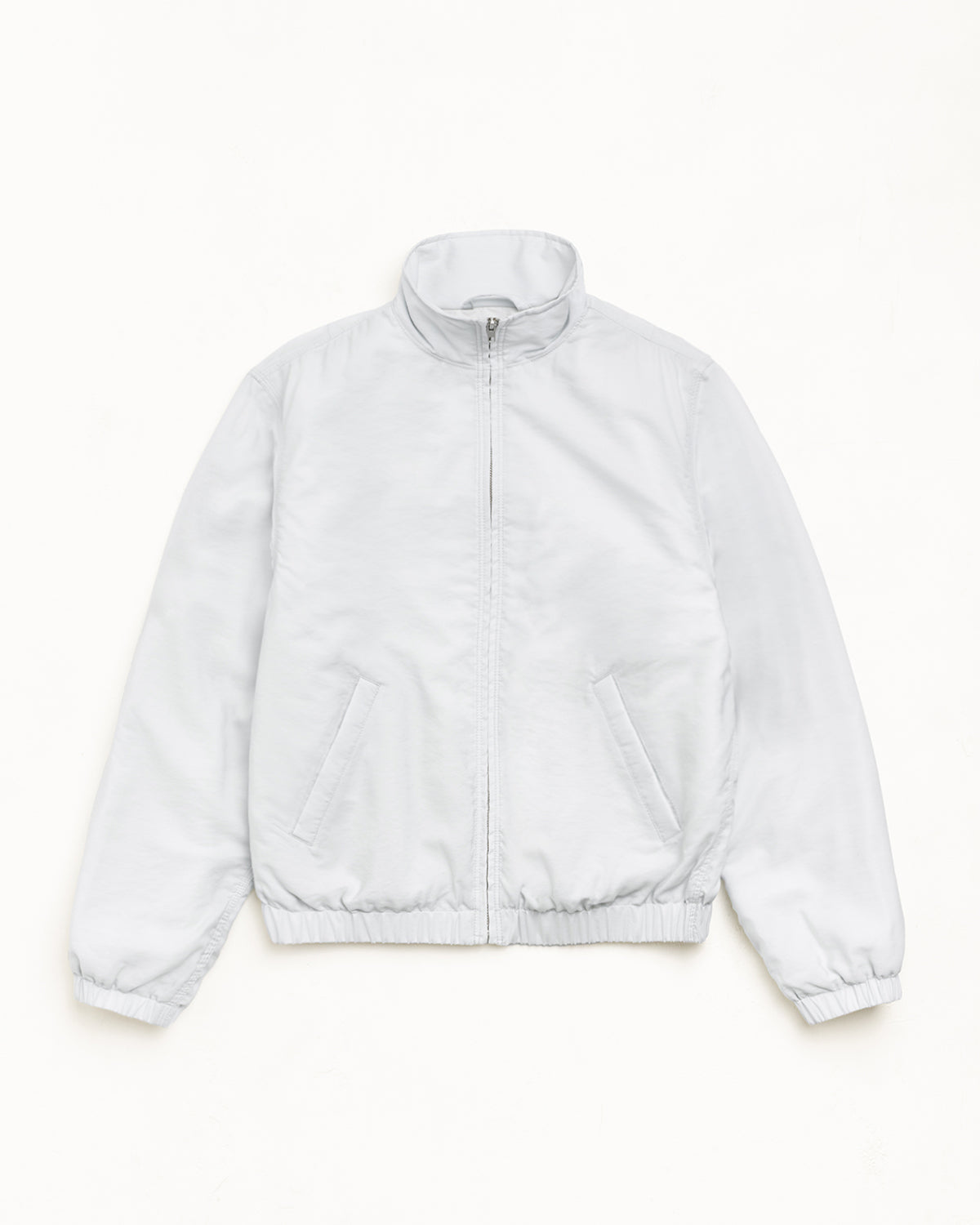 Swing Jacket Unisex Long Sleeve In Ice | hero:main:collection:new-arrivals-3298660924,new-arrivals,shirts,tops-shirts,all,tees,outerwear,denim,knits,accessories,hoodies,sweats,shorts,pants,bottoms,crew-sweats,zip-ups,sweatpants,graphics,basic-9twenty,button-ups,shorts,cargos,denim-jeans,bottoms,bags,belts,wearables,gear,footwear,button-ups,basic-tops,jerseys,big-ol,classics,slim,jackets,all, | product-card-slider