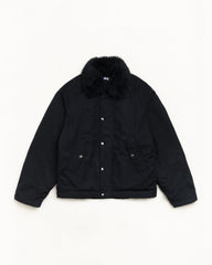 Convertible Deck Jacket Unisex Long Sleeve In Black | hero:main:collection:new-arrivals,shirts,tops-shirts,all,tees,outerwear,denim,knits,accessories,sunglasses,hoodies,sweats,mens-hoodies-sweatshirts,shorts,pants,bottoms,crew-sweats,zip-ups,swim,sweatpants,graphics,lazy-tees,swim,basic-9twenty,button-ups,shorts,cargos,denim-jeans,bottoms,bags,belts,wearables,gear,footwear,button-ups,basic-tops,jerseys,big-ol,classics,slim,jackets,all,convertible-deck-jacket, | product-card-slider