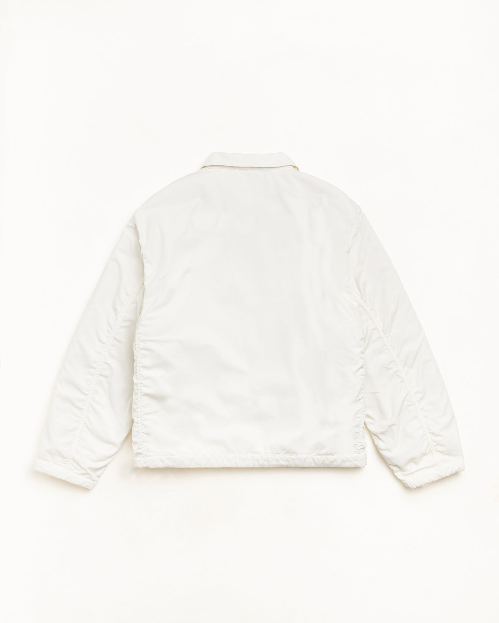 Convertible Deck Jacket Unisex Long Sleeve In Bone