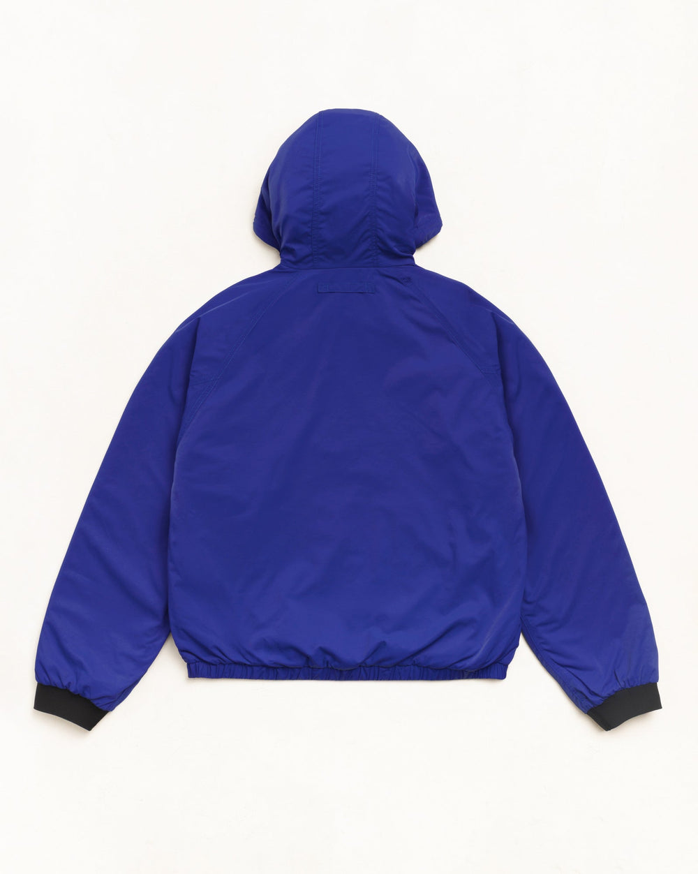 Coastline Hooded Jacket Unisex Long Sleeve In Iris