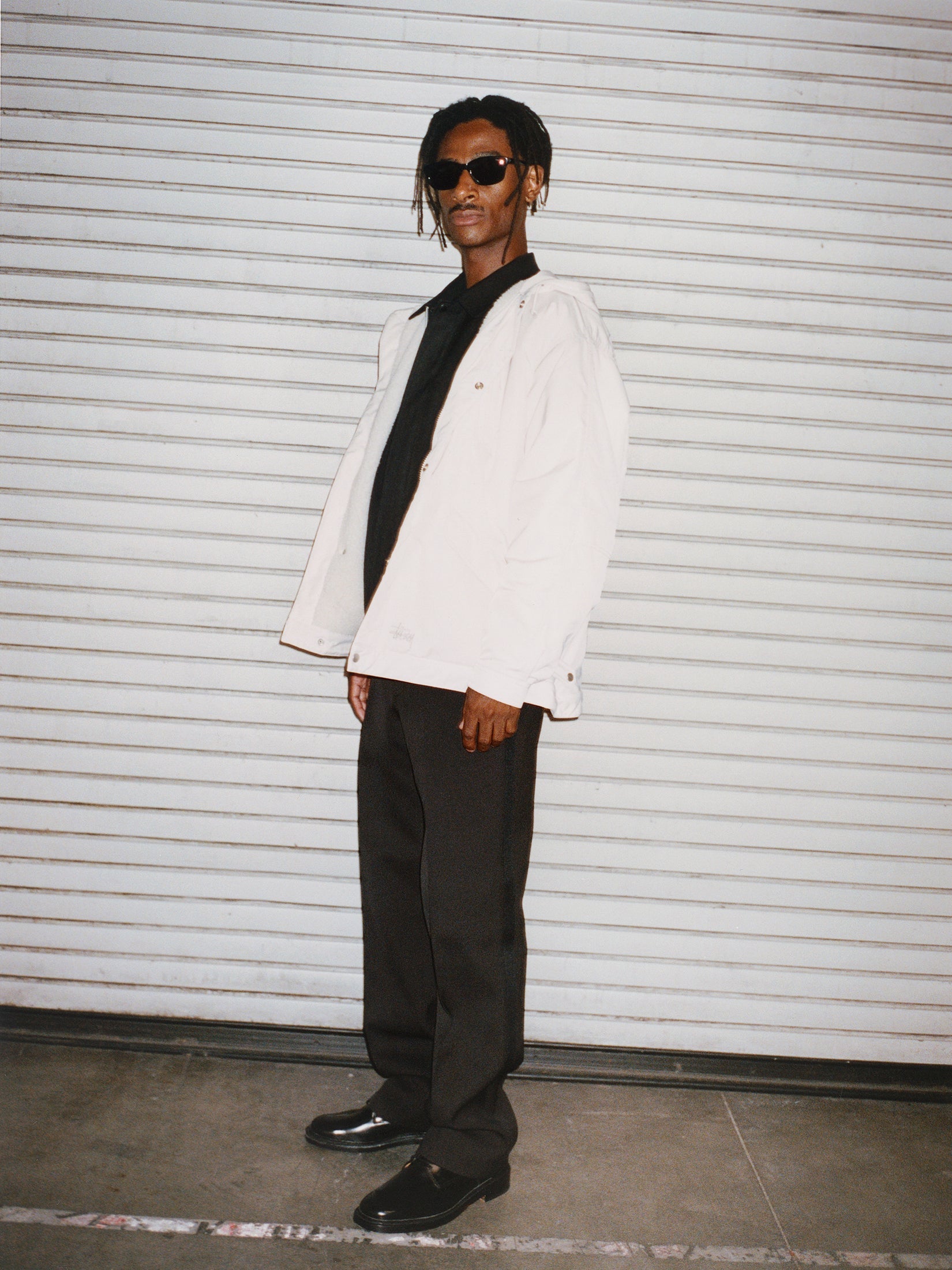 Flight Parka Unisex Long Sleeve In Bone