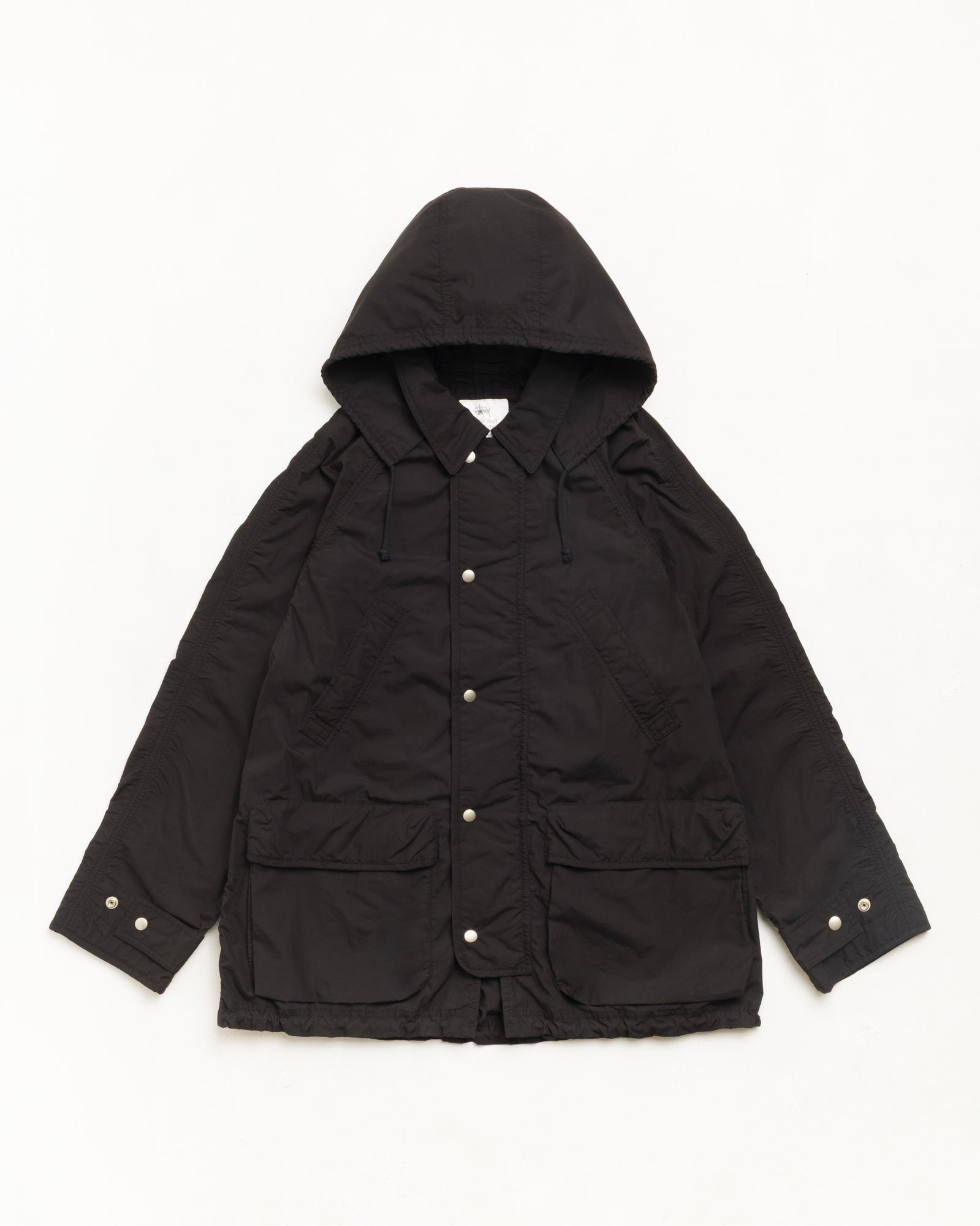 Lightweight Long Coat Unisex Long Sleeve in Black | hero:main:collection:new-arrivals,shirts,tops-shirts,all,tees,outerwear,denim,knits,accessories,sunglasses,hoodies,sweats,mens-hoodies-sweatshirts,shorts,pants,bottoms,crew-sweats,zip-ups,swim,sweatpants,graphics,lazy-tees,mens-swim,womens-swim,swim,basic-9twenty,button-ups,jerseys,thermals,shorts,trunks,cargos,denim-jeans,bottoms,bags,belts,wearables,gear,footwear,button-ups,basic-tops,jerseys, | product-card-slider