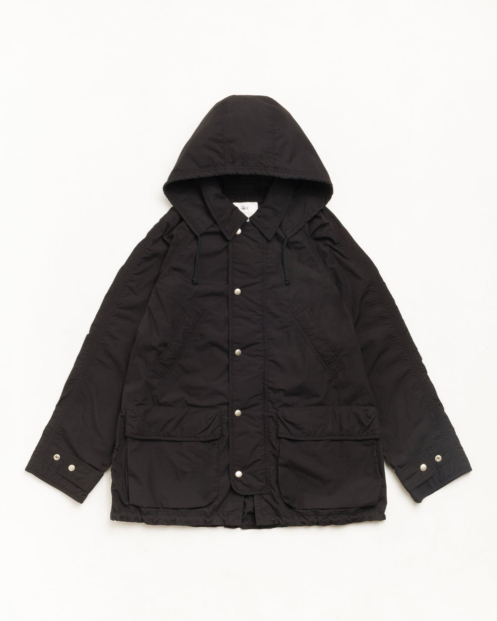 Lightweight Long Coat Unisex Long Sleeve in Black | hero:main:collection:new-arrivals,shirts,tops-shirts,all,tees,outerwear,denim,knits,accessories,sunglasses,hoodies,sweats,mens-hoodies-sweatshirts,shorts,pants,bottoms,crew-sweats,zip-ups,swim,sweatpants,graphics,lazy-tees,mens-swim,womens-swim,swim,basic-9twenty,button-ups,jerseys,thermals,shorts,trunks,cargos,denim-jeans,bottoms,bags,belts,wearables,gear,footwear,button-ups,basic-tops,jerseys, | product-card-slider