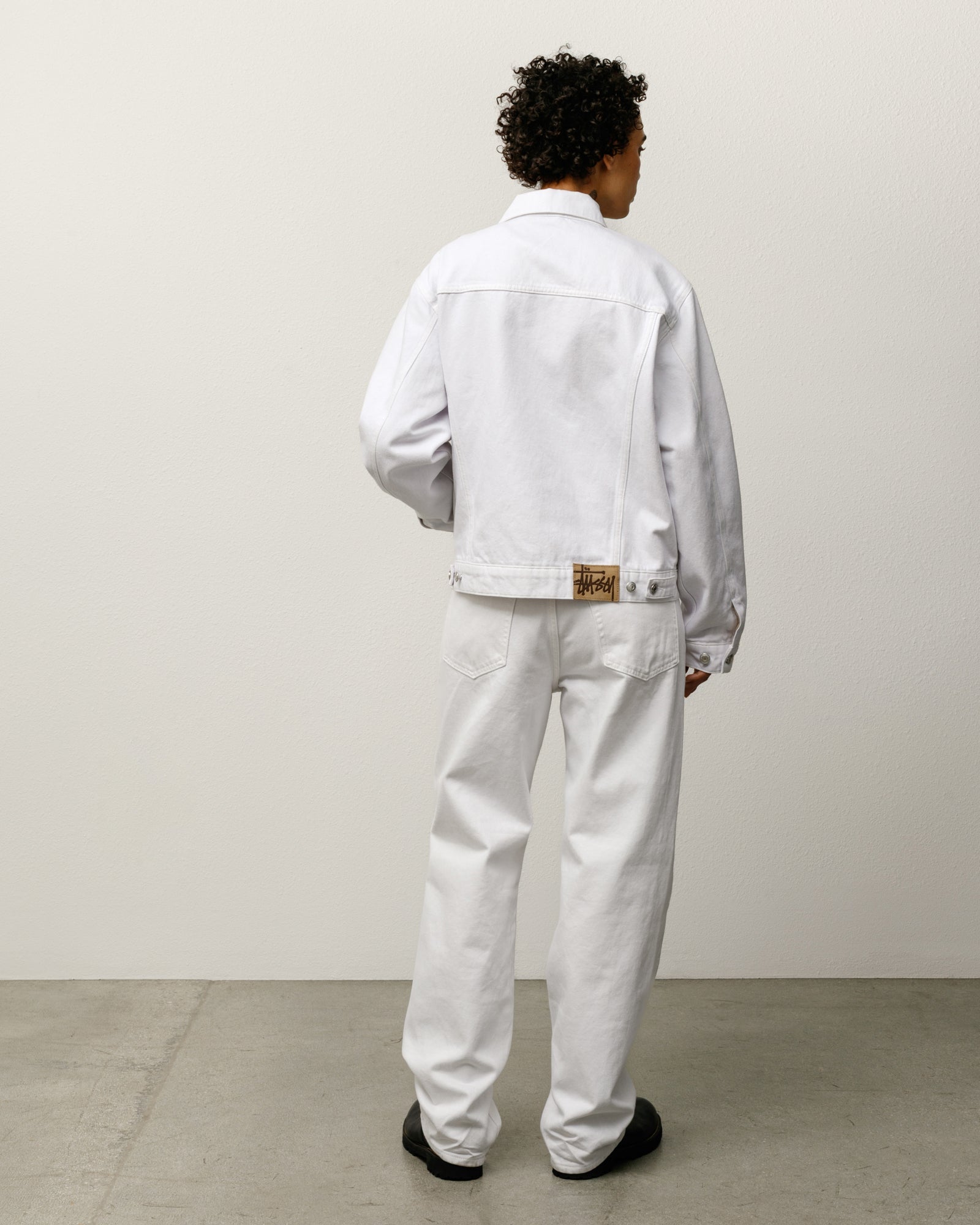 New Classic Jean Denim Mens Regular In White