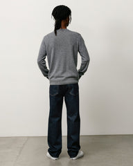 Slim Jean Denim, unisex slim-fit jeans in rinsed indigo denim.