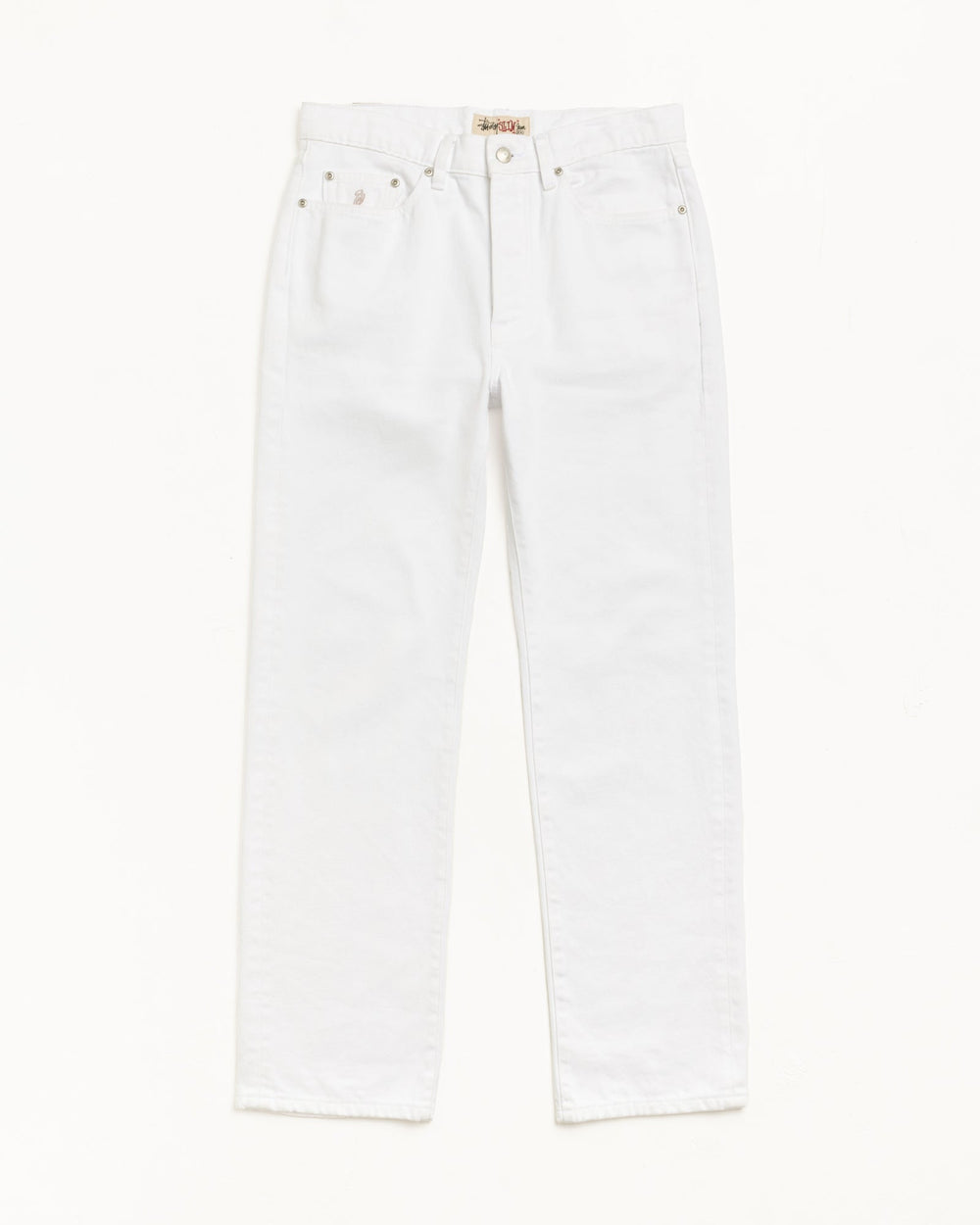 New Slim Jean Denim Mens Regular In White | hero:main:collection:new-arrivals-3298660924,new-arrivals,shirts,tops-shirts,all,tees,outerwear,denim,knits,accessories,hoodies,sweats,shorts,pants,bottoms,crew-sweats,zip-ups,sweatpants,graphics,basic-9twenty,button-ups,shorts,cargos,denim-jeans,bottoms,bags,belts,wearables,gear,footwear,button-ups,basic-tops,jerseys,big-ol,classics,slim,jackets, | product-card-slider