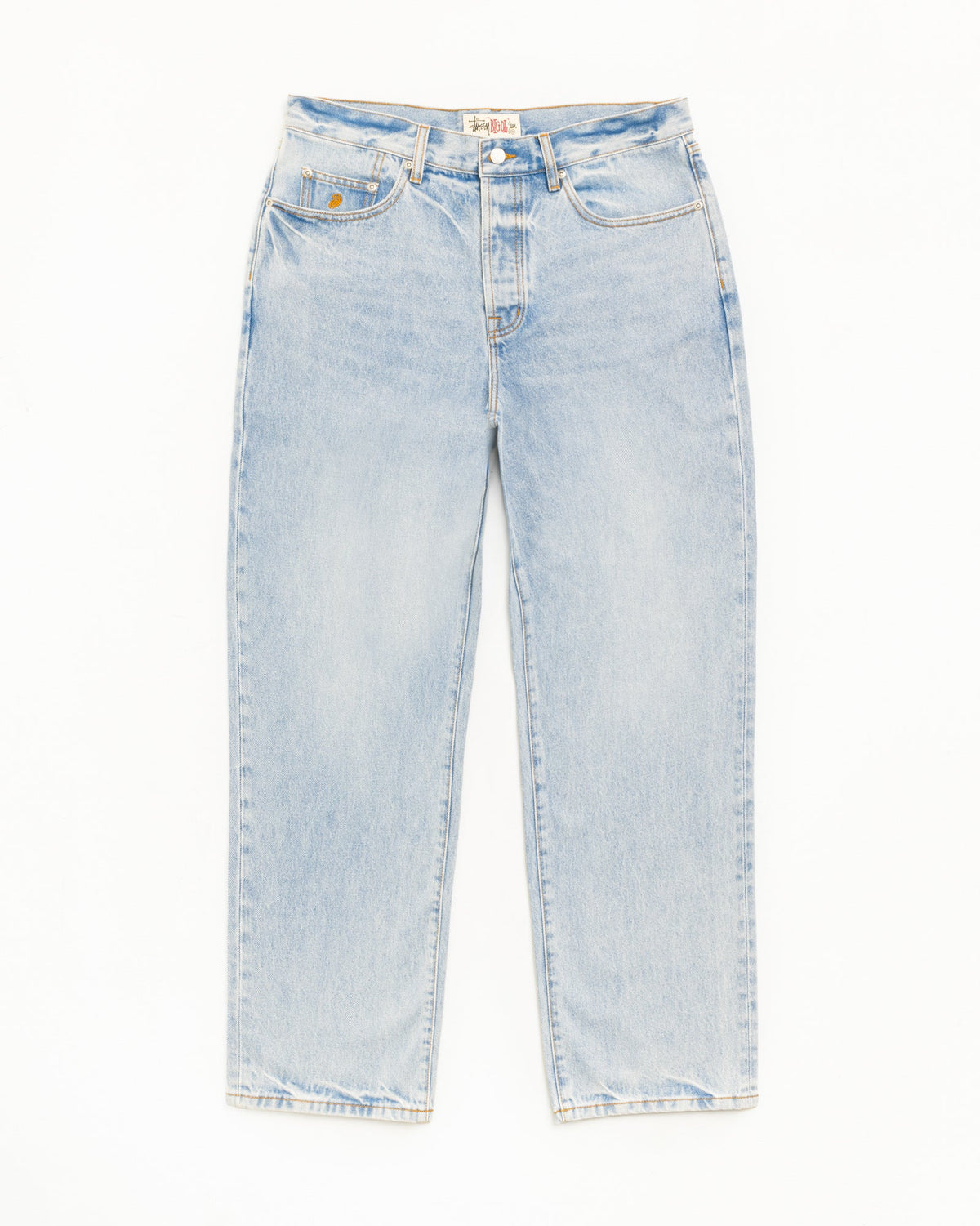 Big Ol' Jean Denim in Light Wash Indigo | hero:main:collection:new-arrivals,shirts,tops-shirts,all,tees,outerwear,denim,knits,accessories,sunglasses,hoodies,sweats,mens-hoodies-sweatshirts,shorts,pants,bottoms,crew-sweats,zip-ups,swim,sweatpants,graphics,lazy-tees,swim,basic-9twenty,button-ups,shorts,cargos,jeans,bottoms,bags,belts,wearables,gear,footwear,button-ups,basic-tops,jerseys,big-ol,classics,slim,jackets, | product-card-slider