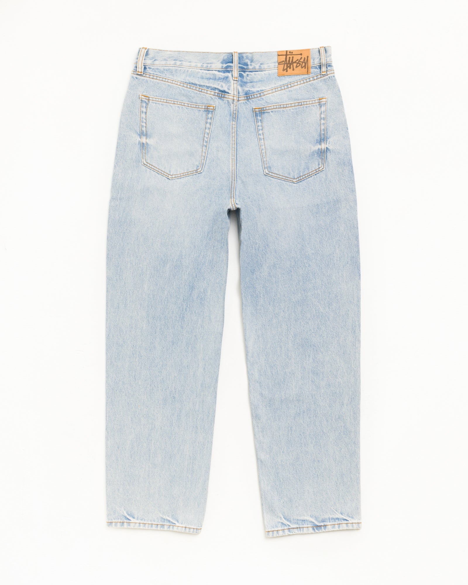 Big Ol' Jean Denim unisex jeans in Light Wash Indigo