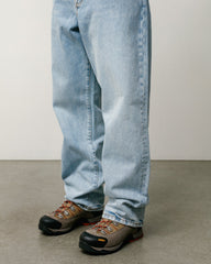 Stüssy BIG OL' JEAN DENIM jeans in Light Wash Indigo