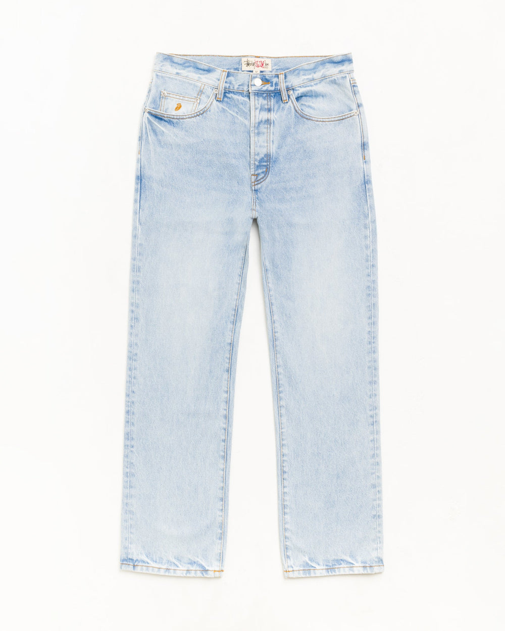 Slim Jean Denim in Light Wash Indigo | hero:main:collection:new-arrivals,shirts,tops-shirts,all,tees,outerwear,denim,knits,accessories,sunglasses,hoodies,sweats,mens-hoodies-sweatshirts,shorts,pants,bottoms,crew-sweats,zip-ups,swim,sweatpants,graphics,lazy-tees,swim,basic-9twenty,button-ups,shorts,cargos,jeans,bottoms,bags,belts,wearables,gear,footwear,button-ups,basic-tops,jerseys,big-ol,classics,slim,jackets, | product-card-slider