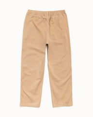 Beach Pant Cotton Twill Unisex In Khaki | product-card-slider