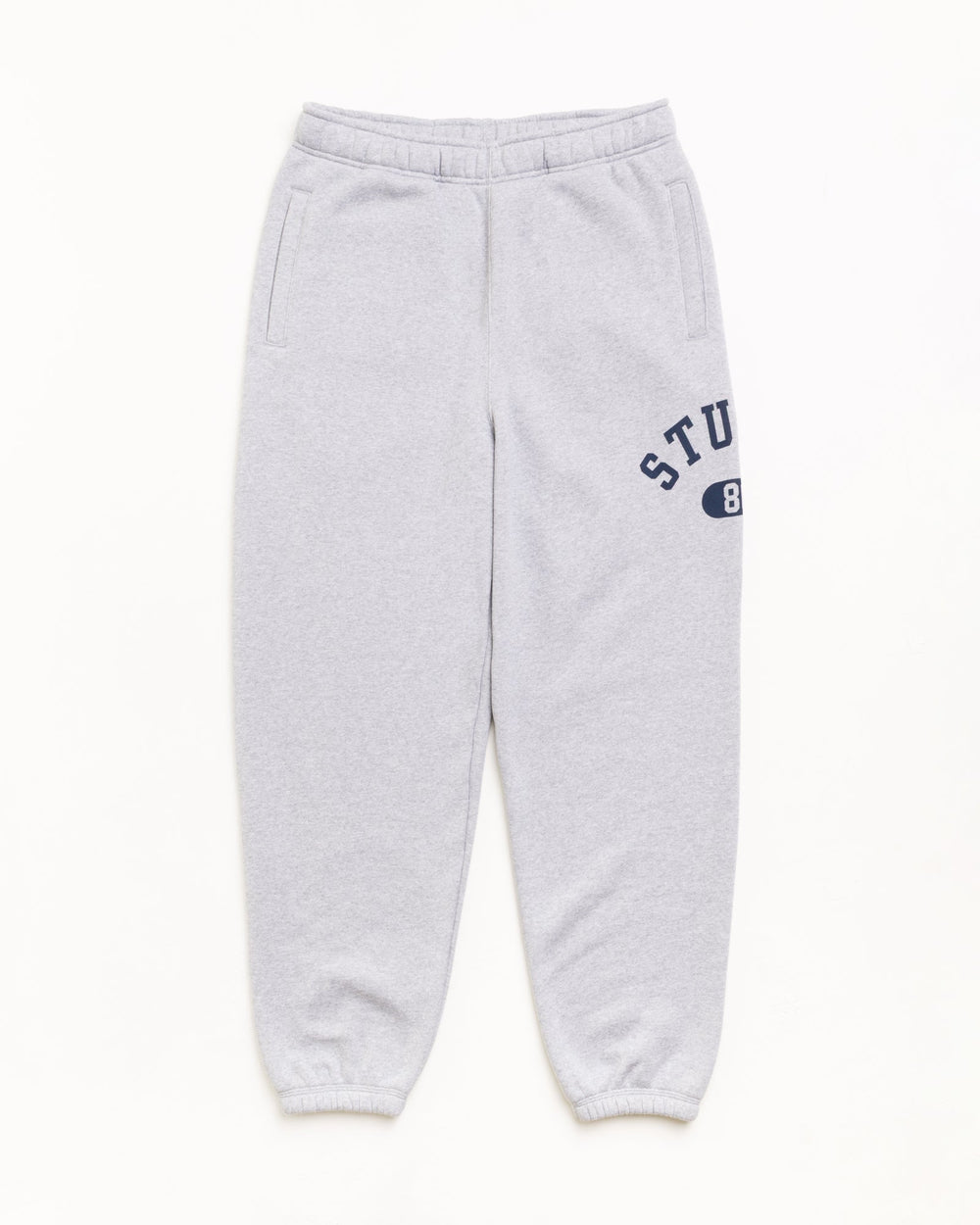 Varsity Fleece Pant Unisex Regular In Grey Heather | hero:main:collection:new-arrivals,shirts,tops-shirts,all,tees,outerwear,denim,knits,accessories,sunglasses,hoodies,sweats,mens-hoodies-sweatshirts,shorts,pants,bottoms,crew-sweats,zip-ups,swim,sweatpants,graphics,lazy-tees,mens-swim,womens-swim,swim,basic-9twenty,button-ups,jerseys,thermals,shorts,trunks,cargos,denim-jeans,bottoms,bags,belts,wearables,gear,footwear,button-ups,basic-tops,jerseys, | product-card-slider