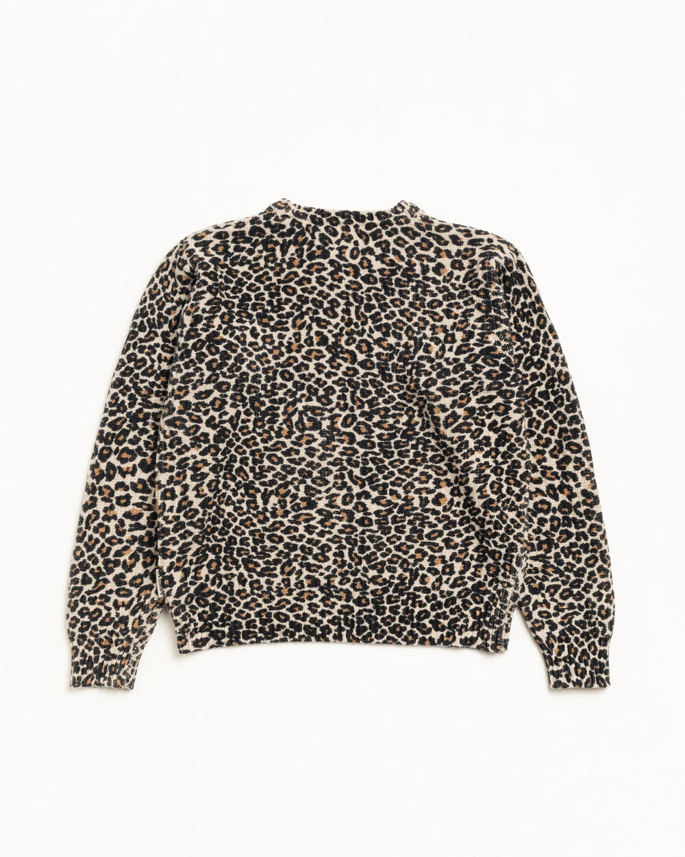 Leopard Sweater Mens Long Sleeve In Leopard